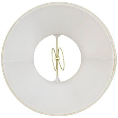 Imperial Shade Hardback Bell Lamp Shade Cream Small 4.5" Top x 8.5" Bottom x 7" High Candelabra Clip-On Fitting