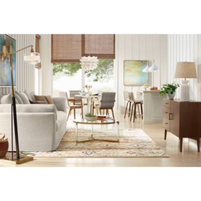 Helene Country Cottage Table Lamp Ceramic Rustic 26" High Cream White Glaze Tan Linen Tapered Drum Shade Decor for Living Room Bedroom House Bedside Home (Color May Vary) - 360 Lighting