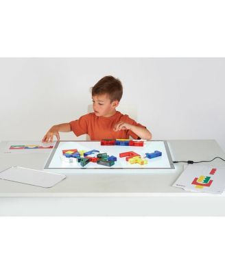 Color Crystal Blocks with Activity Cards - Set of 25