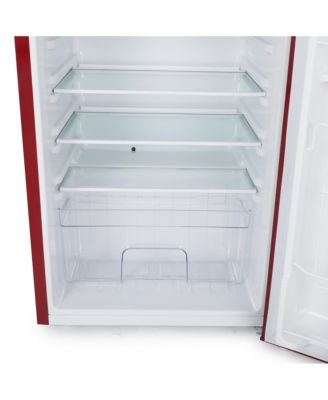 4.5 Cu. Ft. Refrigerator with Freezer, Red