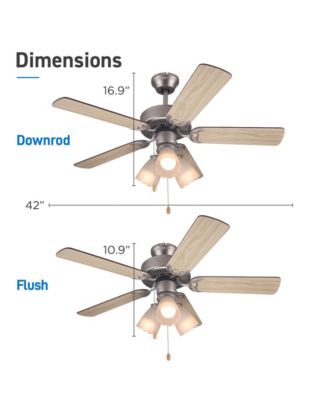 5-Blade 42 inch Ceiling Fan
