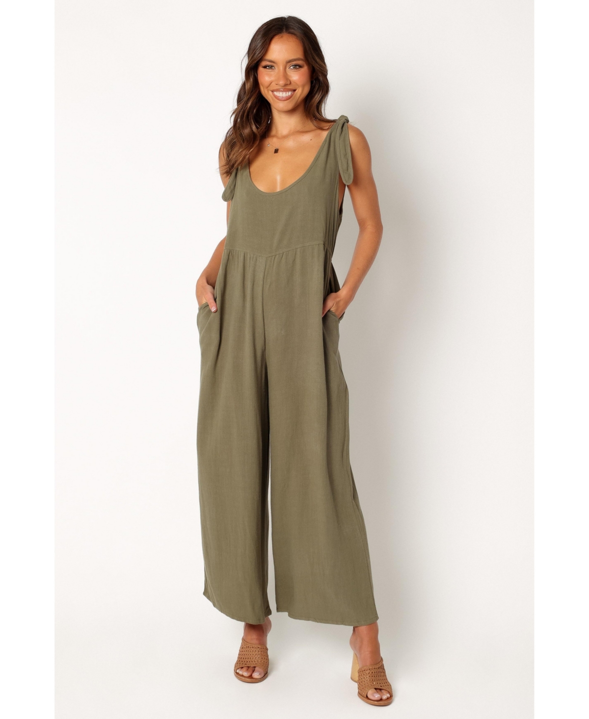 Petal and Pup Women's Ayla Linen Jumpsuit