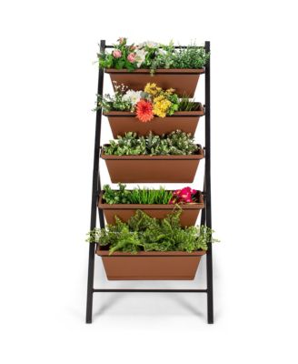 5-tier Vertical Garden Planter Box Elevated Raised Bed