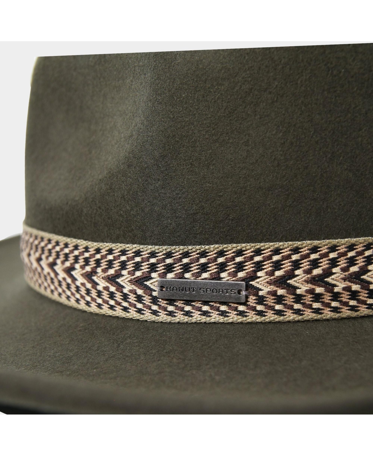 Kanut Sports Unisex Rogue Woven Band Wool Felt Hat