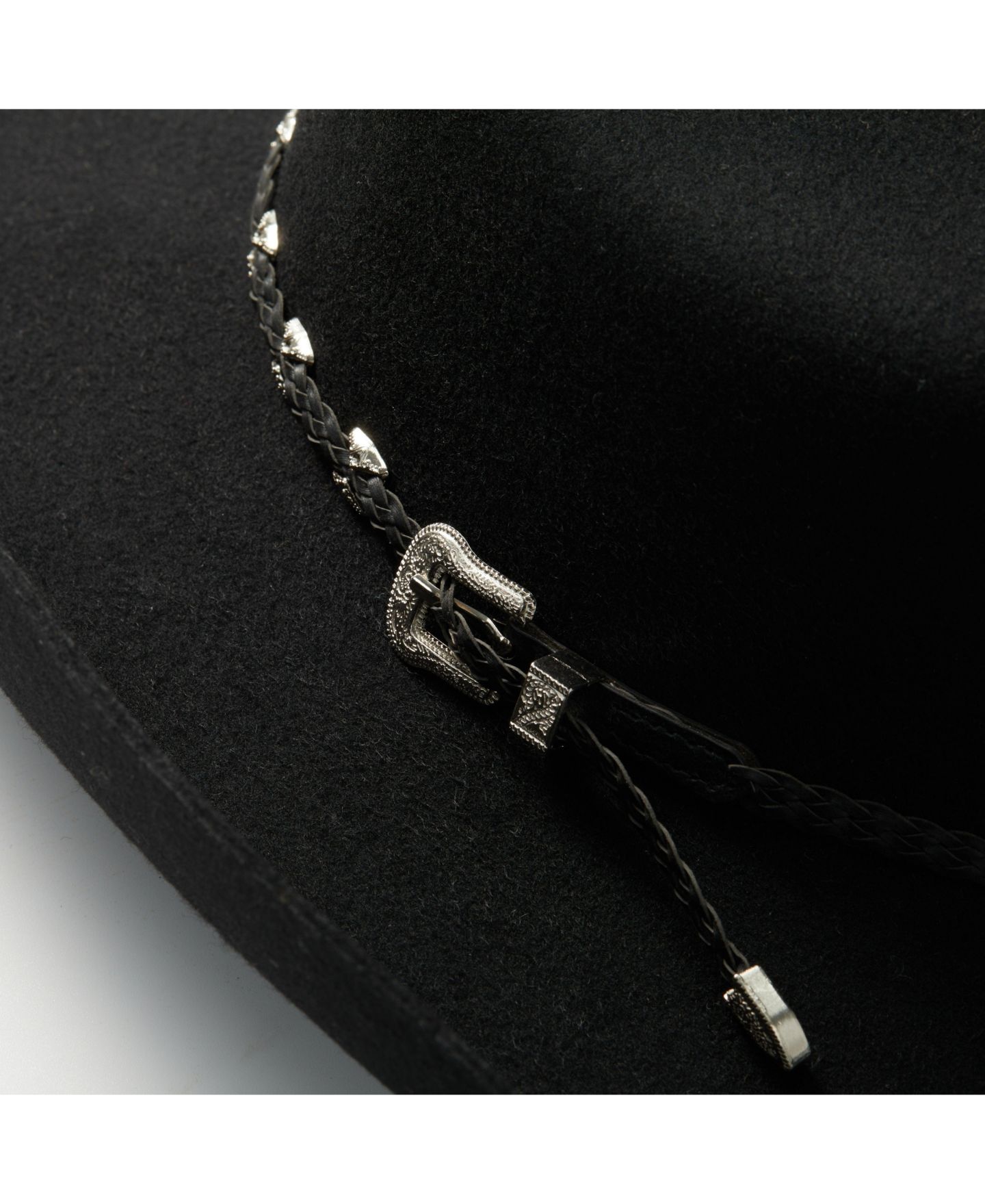 Мужской головной убор Kanut Sports Caney Water Repellent Classic Cowboy Hat, цвет: Чёрный — фото 2