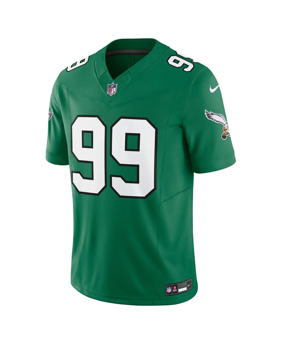 Nike Men's Jerome BrownPhiladelphia Eagles Alternate Vapor F.u.s.e. Limited Jersey - Kelly Green