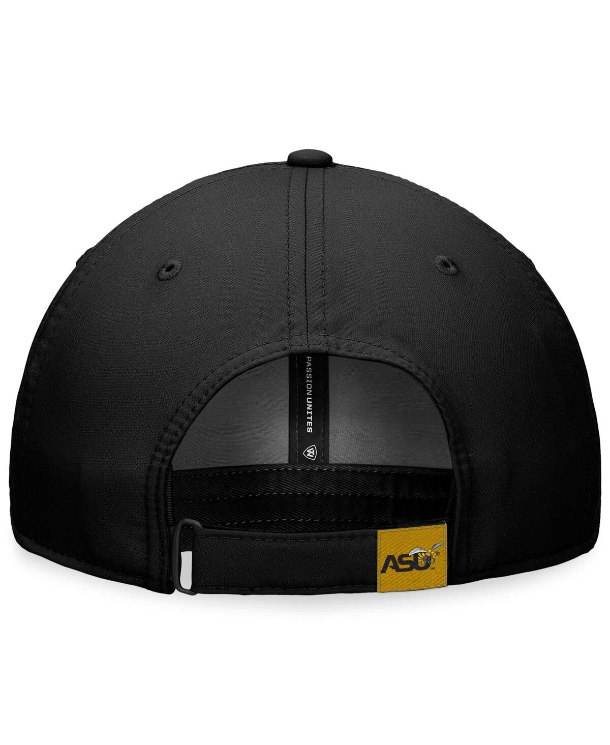 Top Of The World Men's Heather Gray Alabama State Hornets Nimble Adjustable Hat In Heather Gray,black