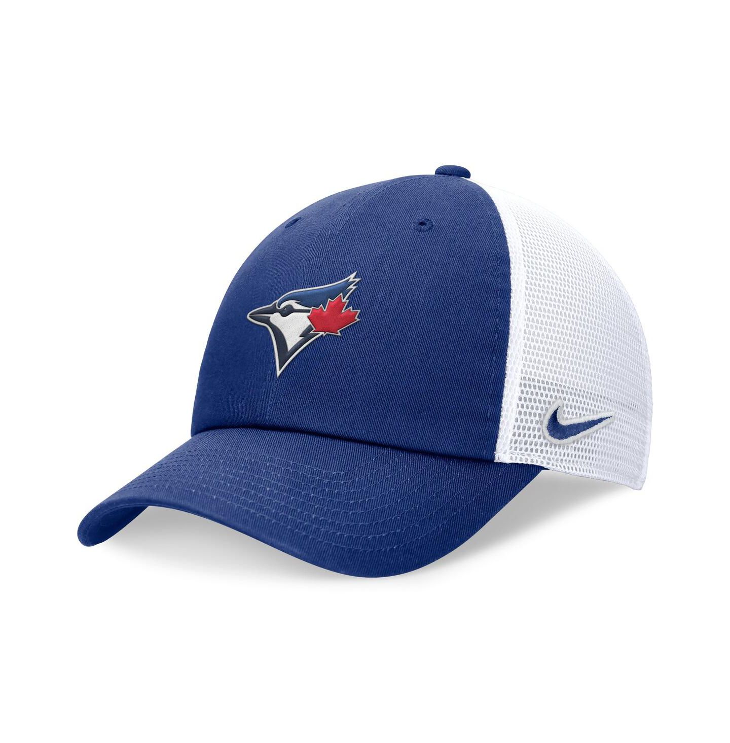 Мужская кепка Nike Royal Toronto Blue Jays Club Trucker Adjustable Hat — фото 1