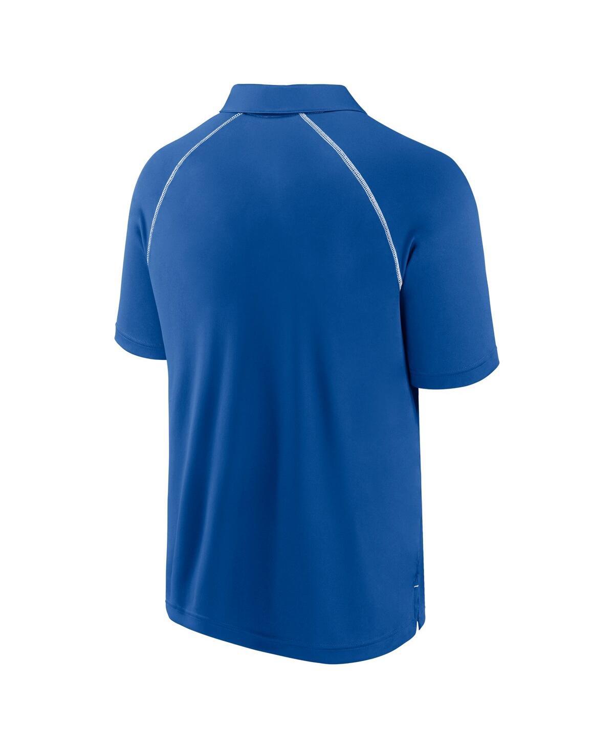 Fanatics Men's Royal Los Angeles Dodgers Strong Alone Raglan Polo In Royal
