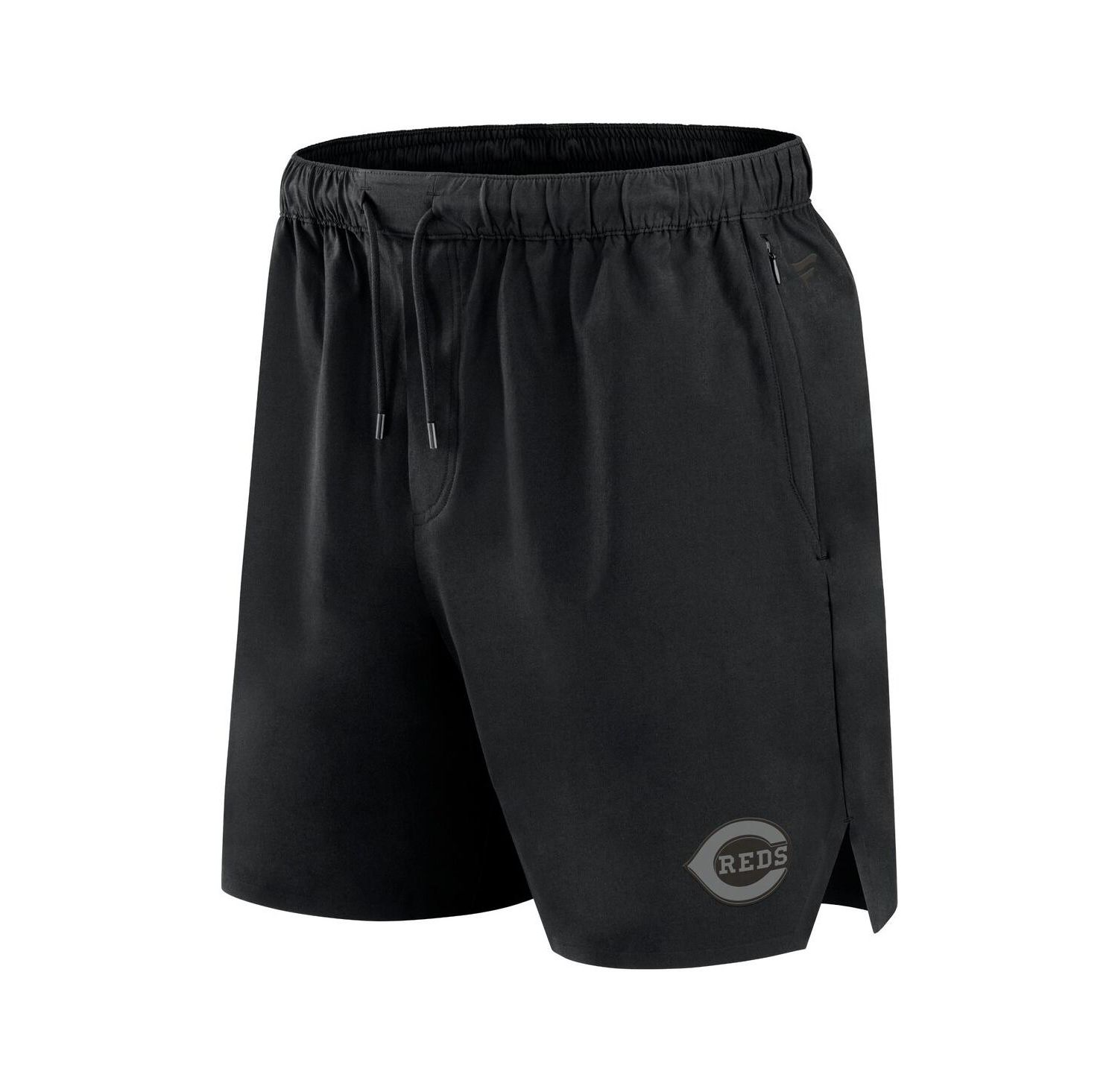 Men's Black Cincinnati Reds Front Office Woven Shorts