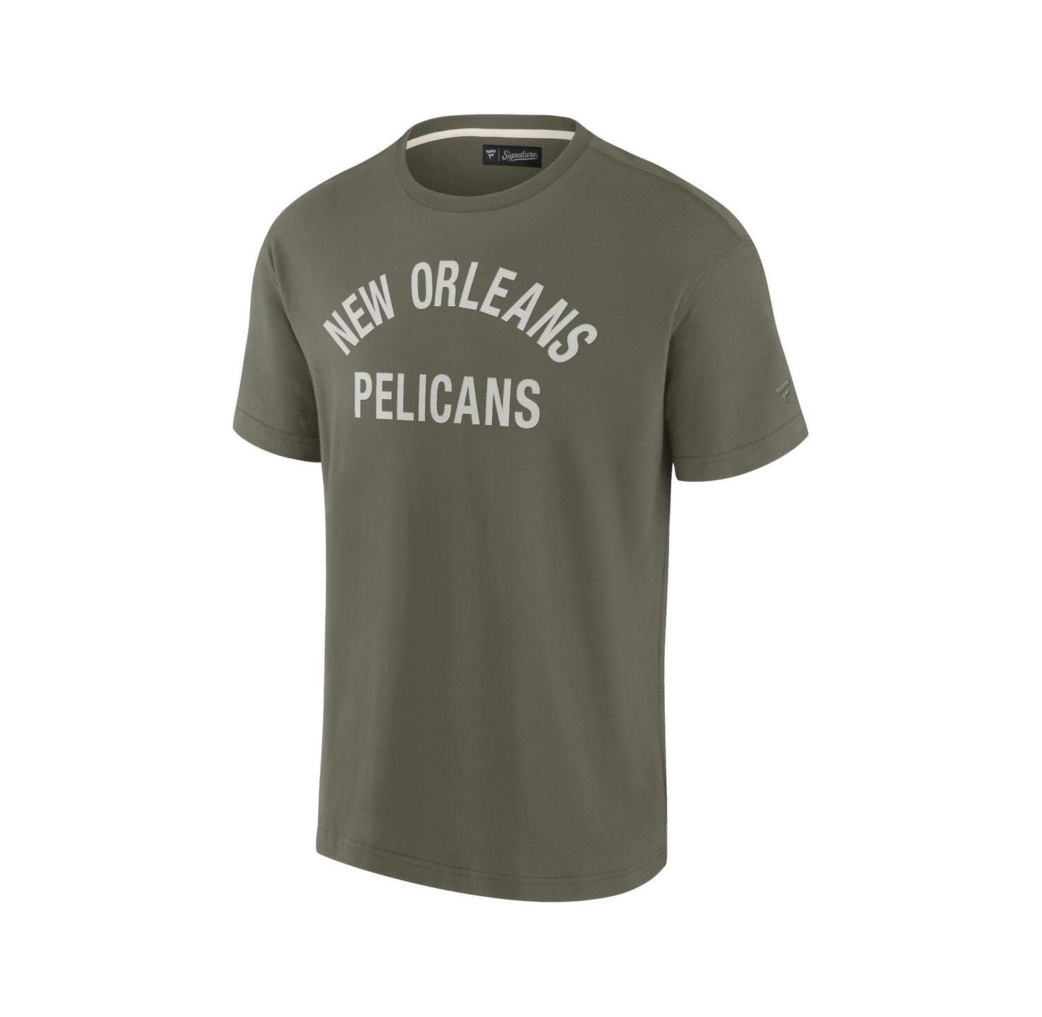 Men's and Women's Olive New Orleans Pelicans Elements Super Soft Short Sleeve T-Shirt