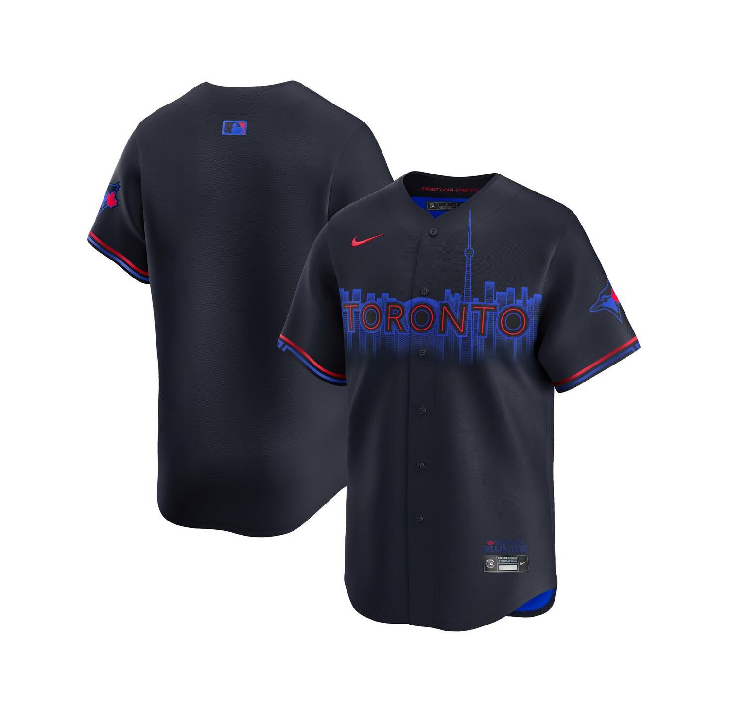 Men's Navy Toronto-Blue Jays 2024 City Connect Limited Jersey