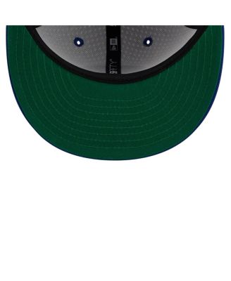 Men's White/Royal Golden State Warriors Throwback 2Tone 59FIFTY Fitted Hat