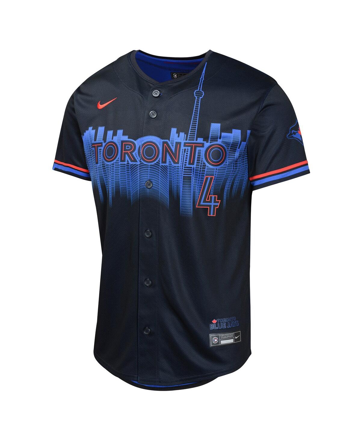 Nike Big Boys and Girls George SpringerToronto Blue Jays 2024 City Connect Limited Player Jersey - Navy