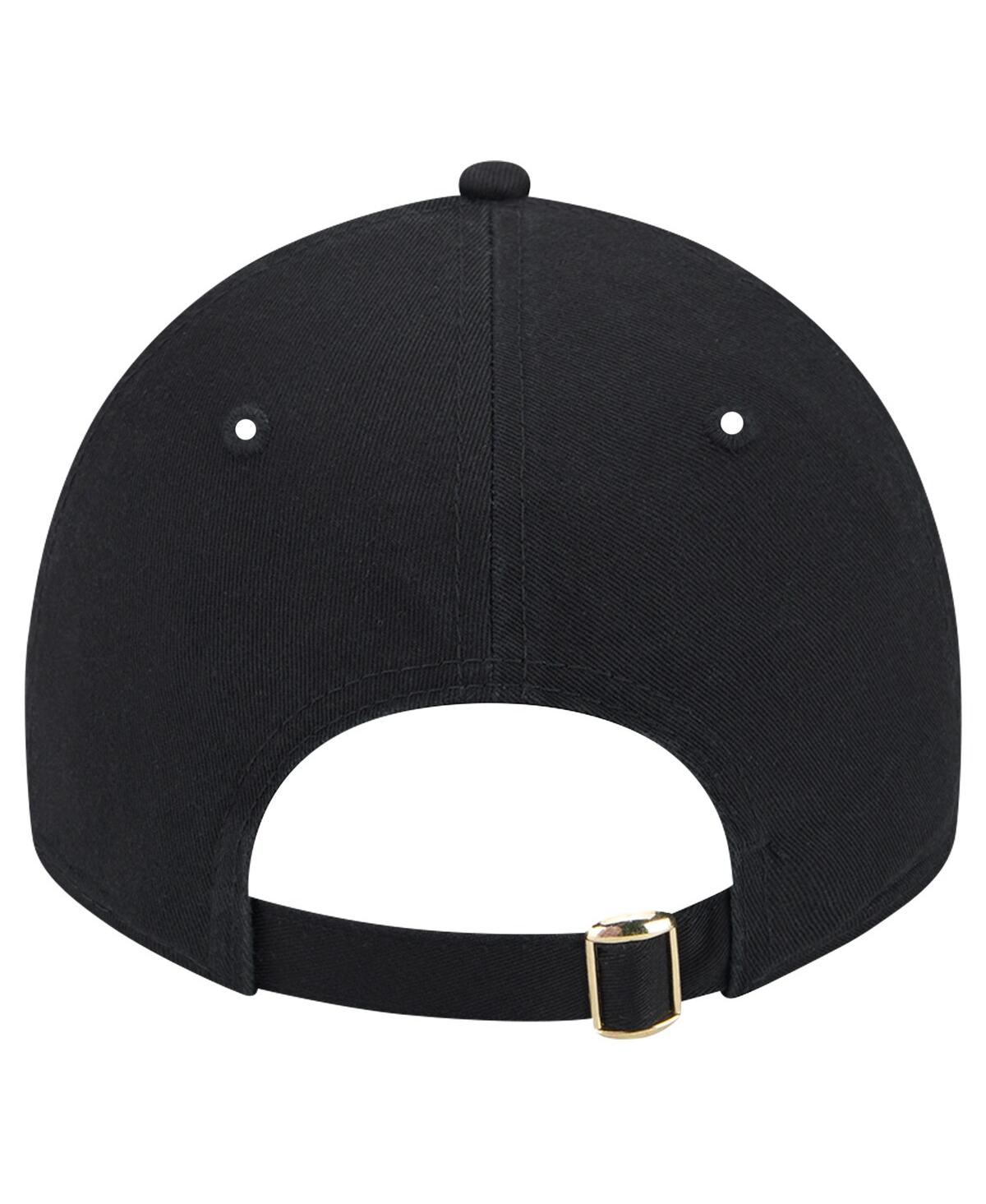 New Era Women's Black Cleveland Guardians 2024-armed Forces Day 9twenty Adjustable Hat In Black
