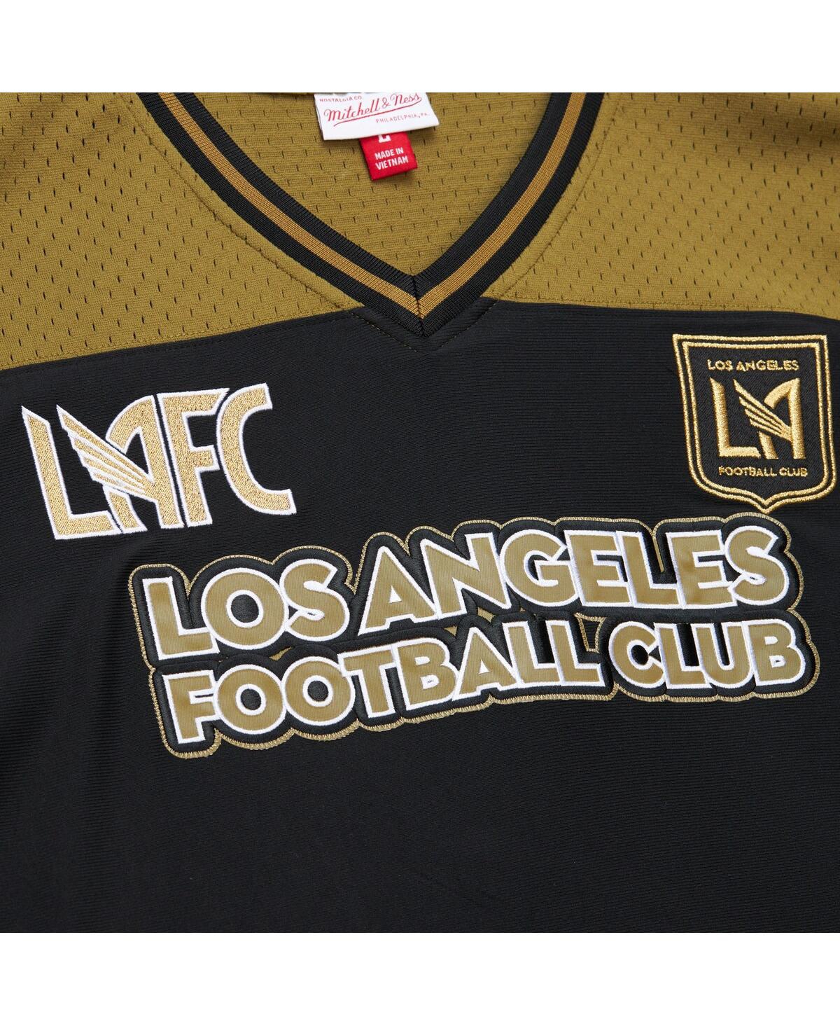 Mitchell & Ness Men'sLafc Stateside V-Neck Long Sleeve Jersey - Gold