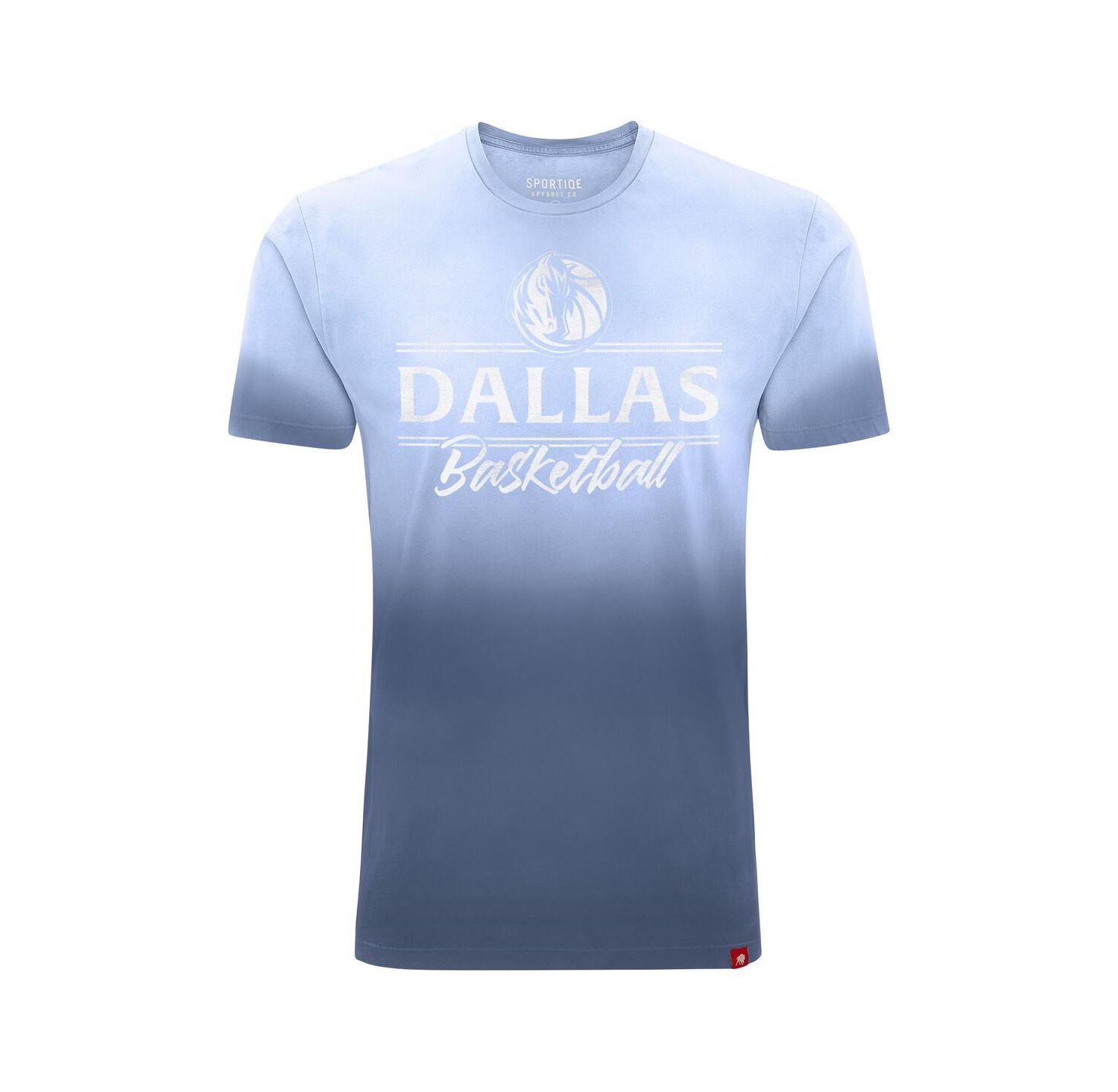 Men's and Women's Blue Dallas Mavericks Bingham Sun-Fade T-Shirt
