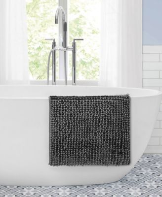 Butter Chenille Bath Mat, 17" x 24"