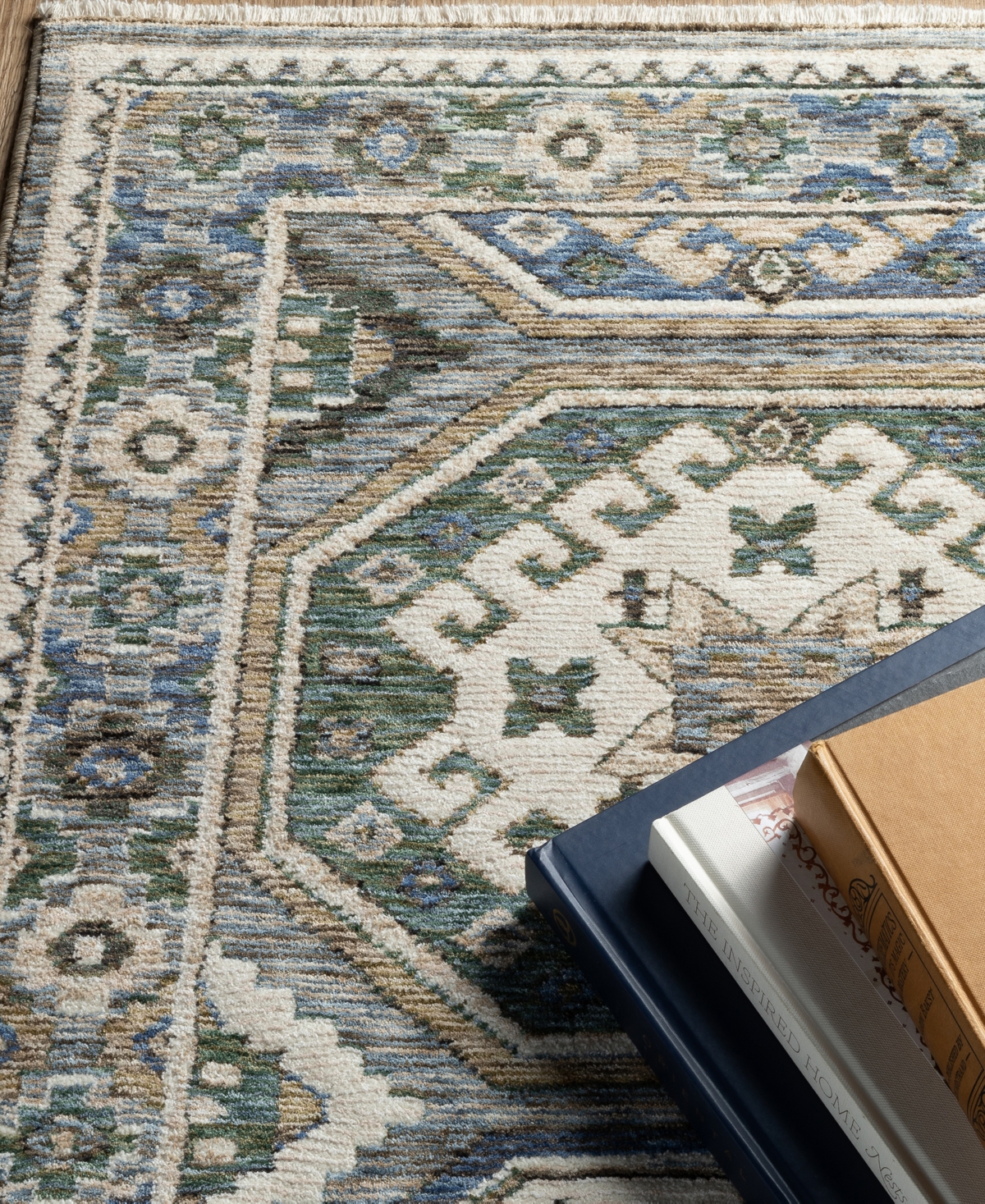 Oriental Weavers Hastings Ha05h 5'3x7'6 Area Rug In Ivory