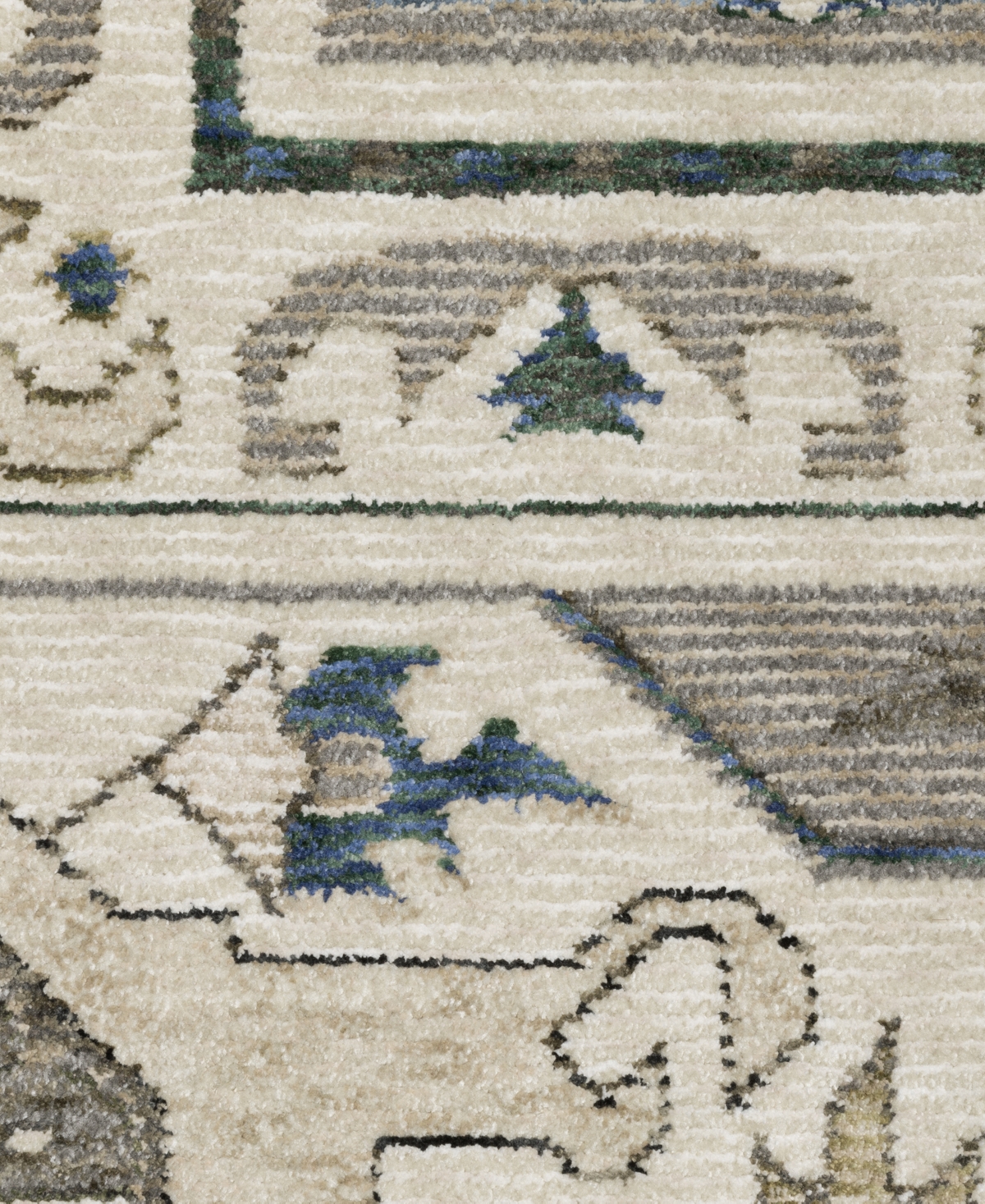 Oriental Weavers Hastings Ha04u 2'3x7'6 Runner Area Rug In Ivory