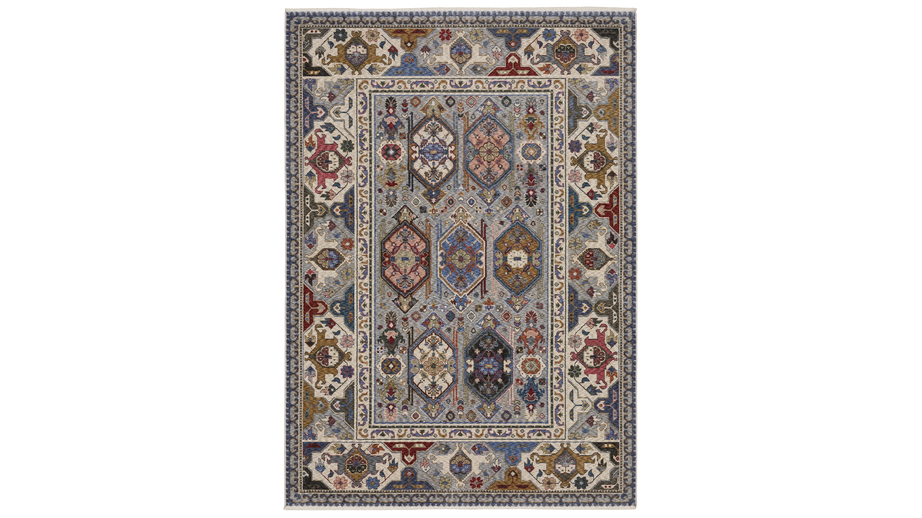 Oriental Weavers Hastings HA04E 3'10x5'5 Area Rug