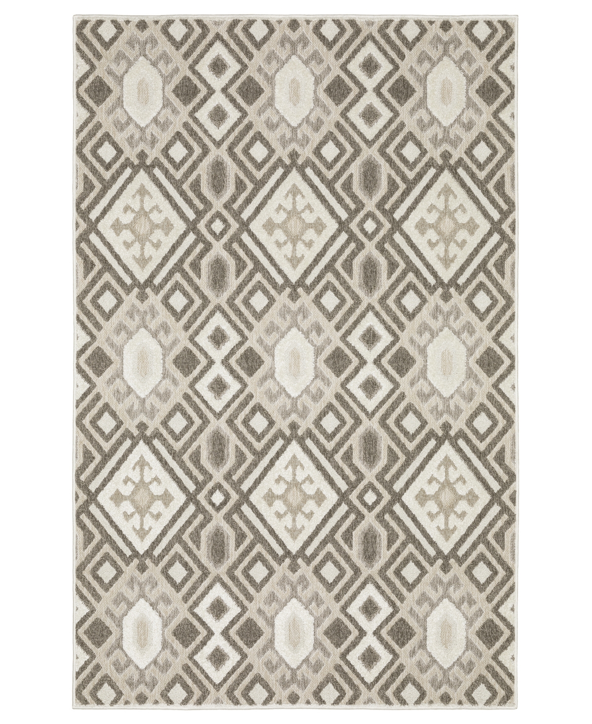 Oriental Weavers Tangier Tan10 2'3x7'6 Runner Area Rug In Brown