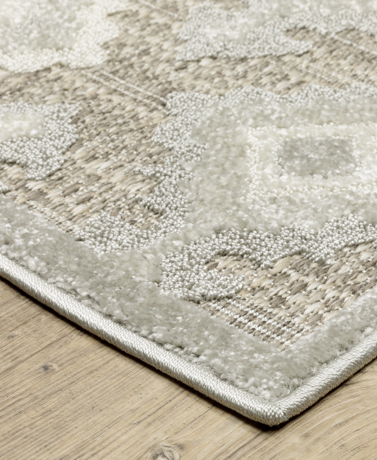 Oriental Weavers Tangier Tan08 2'3x7'6 Runner Area Rug In Beige