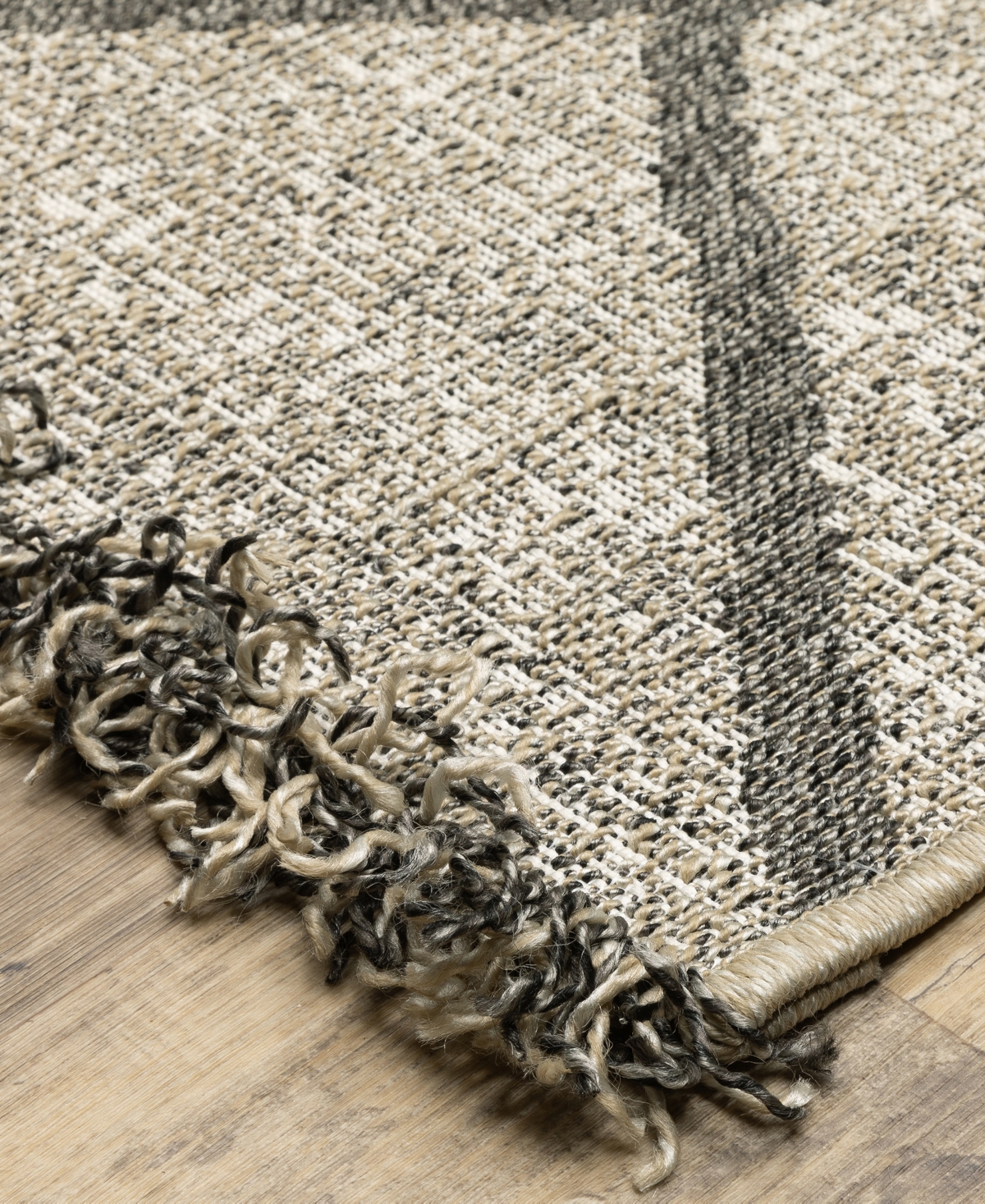 Oriental Weavers Gillian 4928h 7'10x10' Area Rug In Charcoal