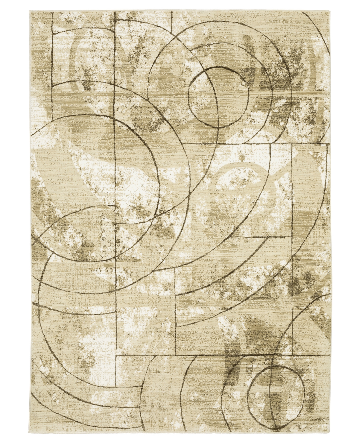 Oriental Weavers Reed Re10a 3'3x5' Area Rug In Ivory