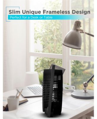 BLACK+DECKER Portable 9 Inch Box Fan, 3 Speed Settings & Self Standing