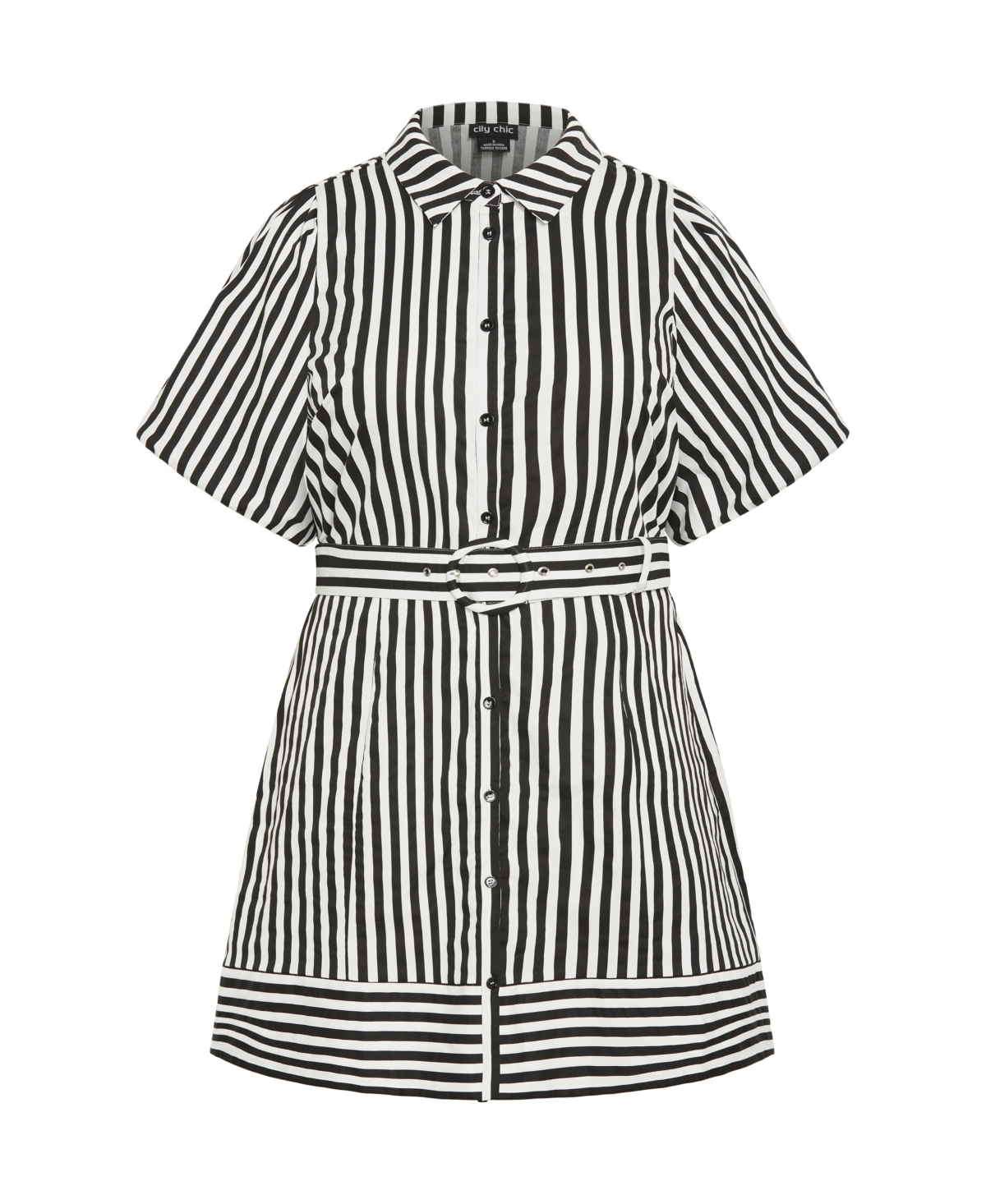 City Chic Women's Stripe May Dress