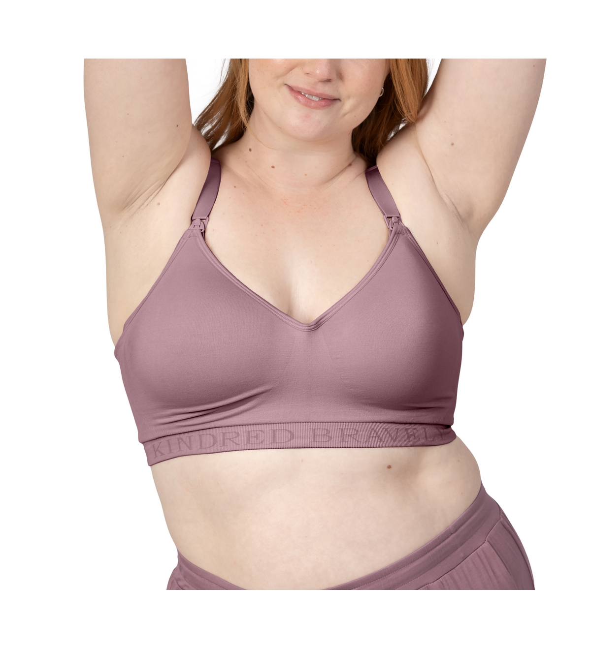 Kindred Bravely Plus Size Busty Contour Hands-Free Pumping & Nursing Bra