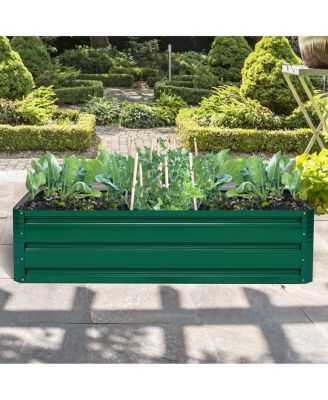 40"x32" Patio Raised Garden Bed Vegetable Flower Plant