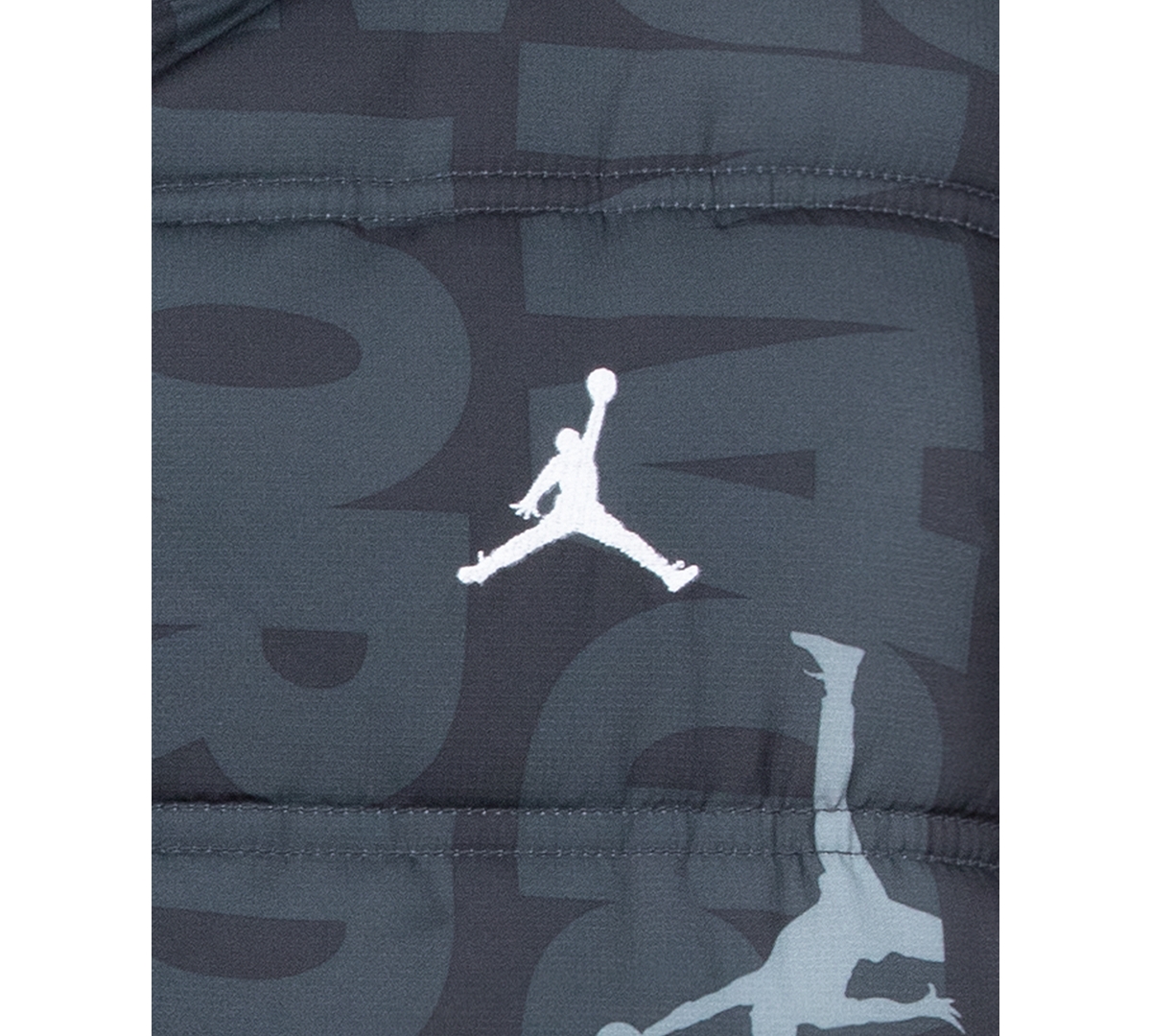 Jordan Big Boys Layered-Look Hooded Jacket - W0gassorte