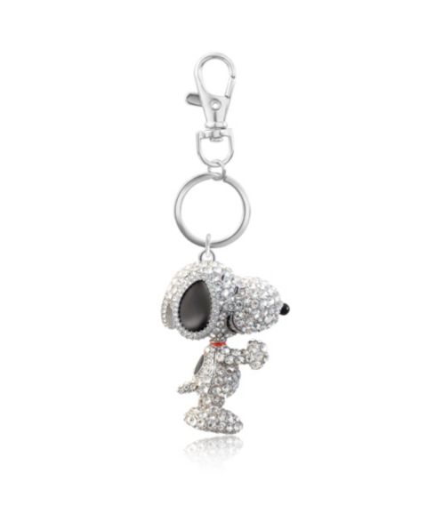 Брелок Peanuts Snoopy Pave 3D Bling Keychain - Bag Charm, Backpack Accessories, Travel Collectible Gift Keychains