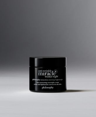 Anti-Wrinkle Miracle Worker+ Line-Correcting Overnight Cream, 2-oz.