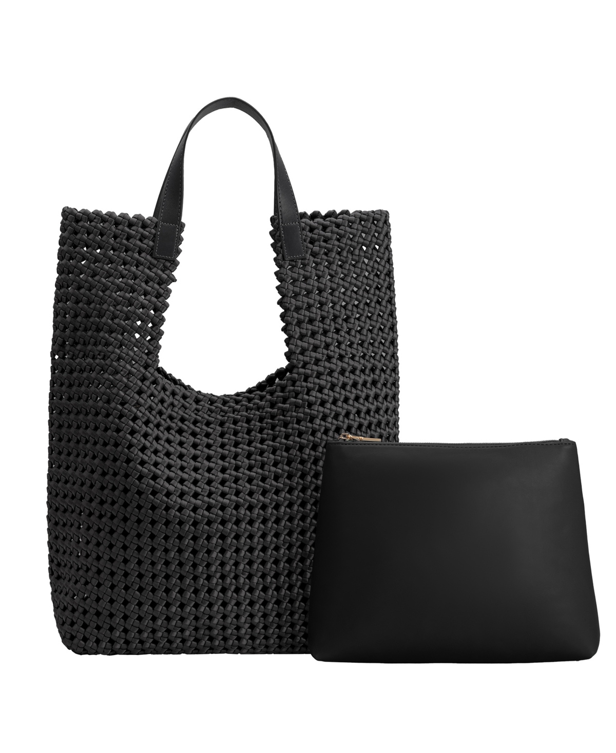 Melie Bianco Women's Rihanna Open Top Handbag In Gray