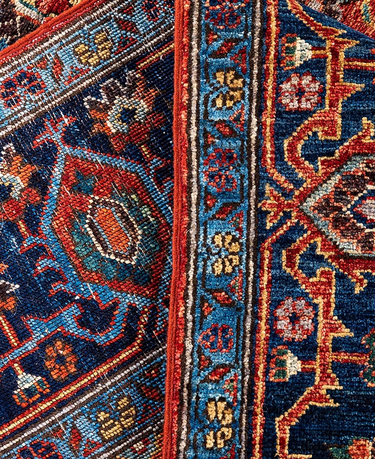 Adorn Hand Woven Rugs Serapi 5'11"x9'3" Area Rug In Red