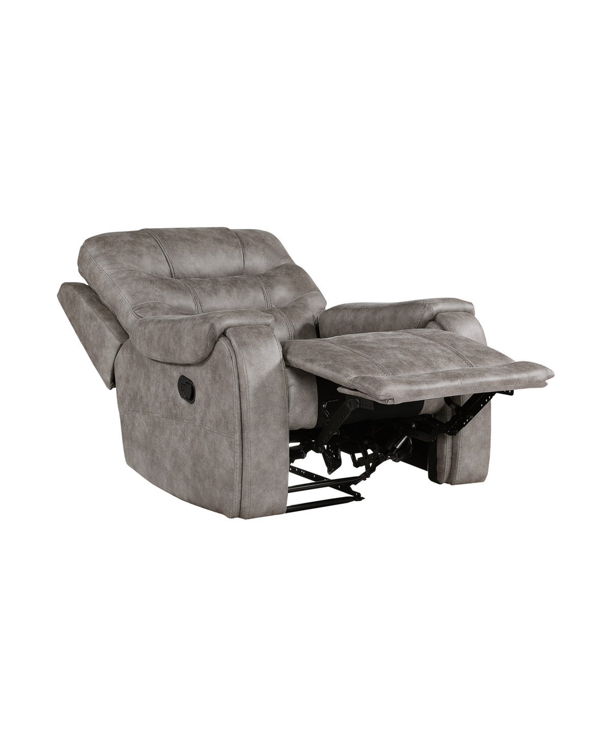 Homelegance White Label Gabi 40" Reclining Chair In Grayish Brown