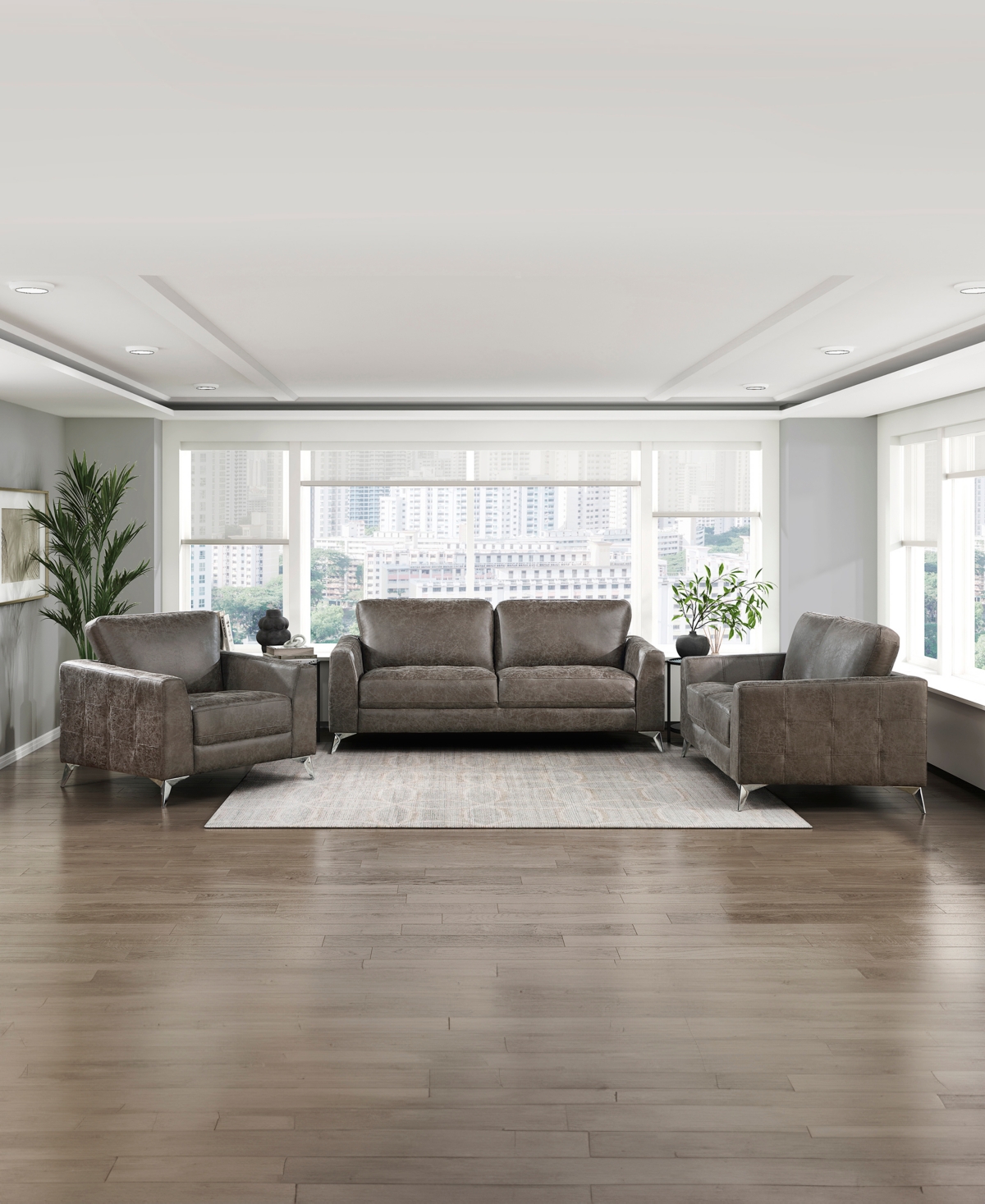 HOMELEGANCE WHITE LABEL RESONANCE 77" SOFA 