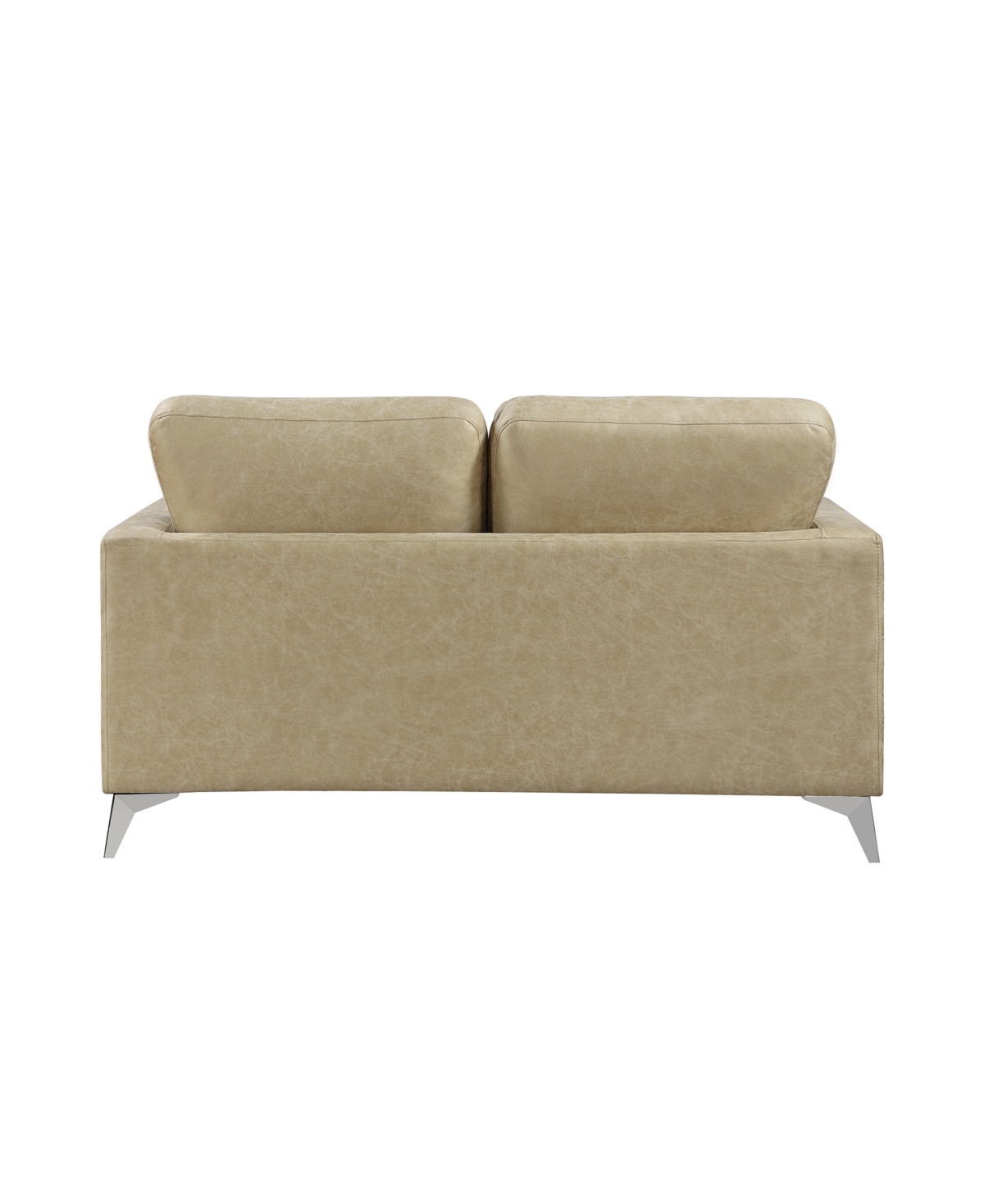 Homelegance White Label Resonance 61" Love Seat In Sand