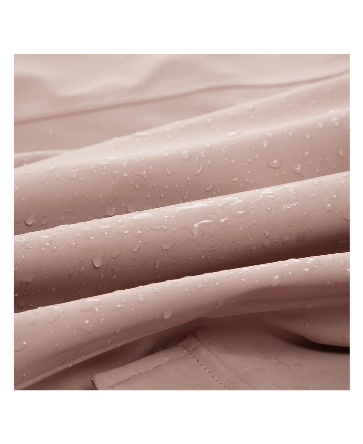 Women's Waterproof Rain Coat Rubberized Jacket