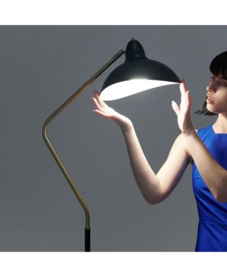 Swoop 69" LED Reading Floor Lamp with Adjustable Shade