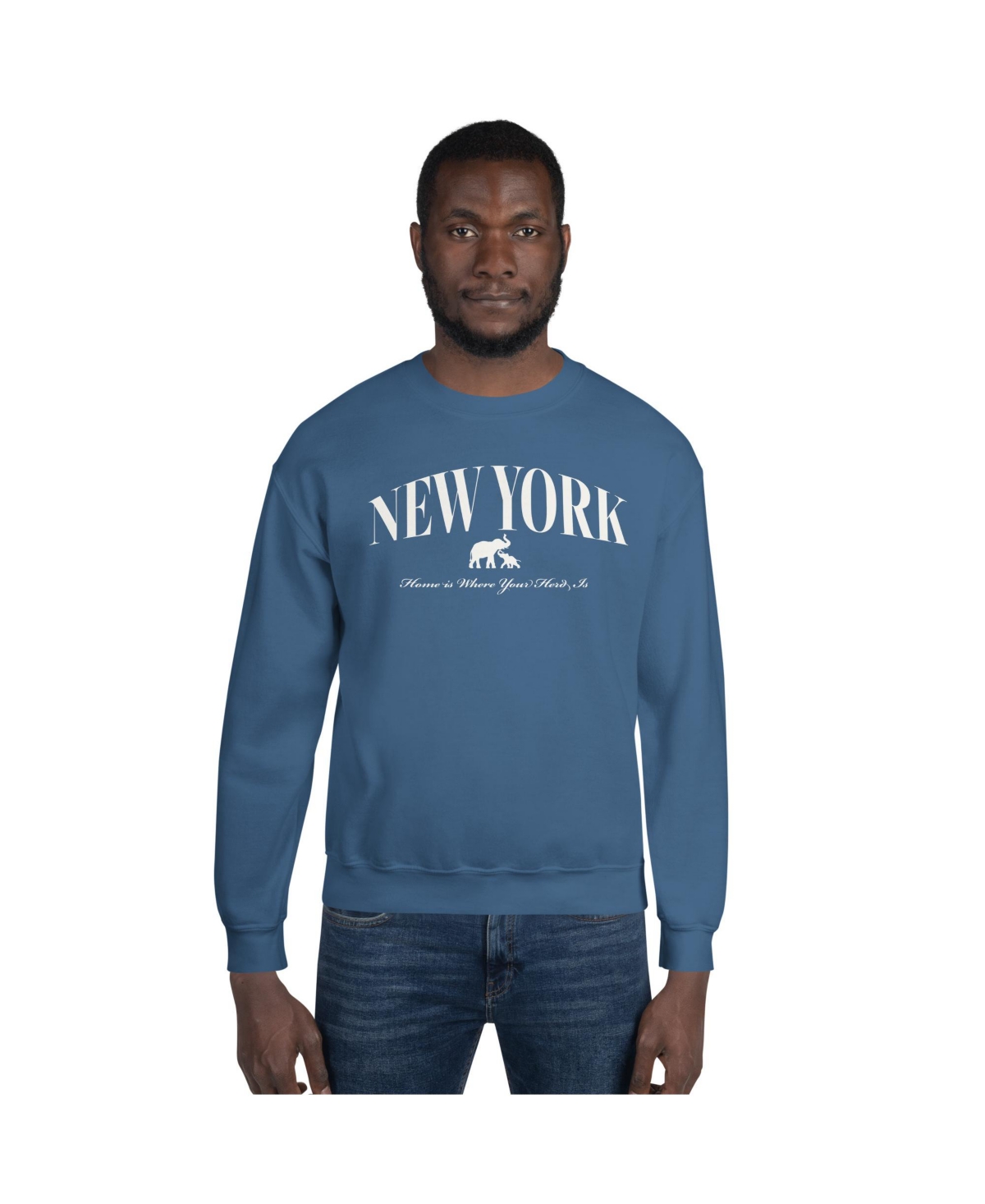 Ivory Ella Juniors' New York Unisex Sweatshirt