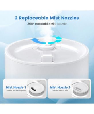 5.5L Cool Mist Humidifiers With Remote Control And 12 Hours Timer