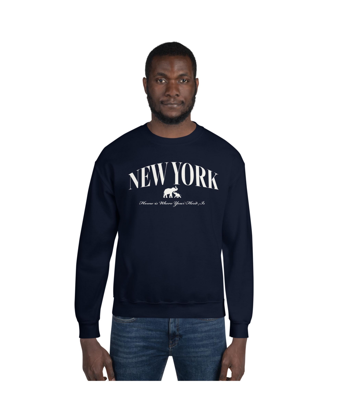 Ivory Ella Juniors' New York Unisex Sweatshirt