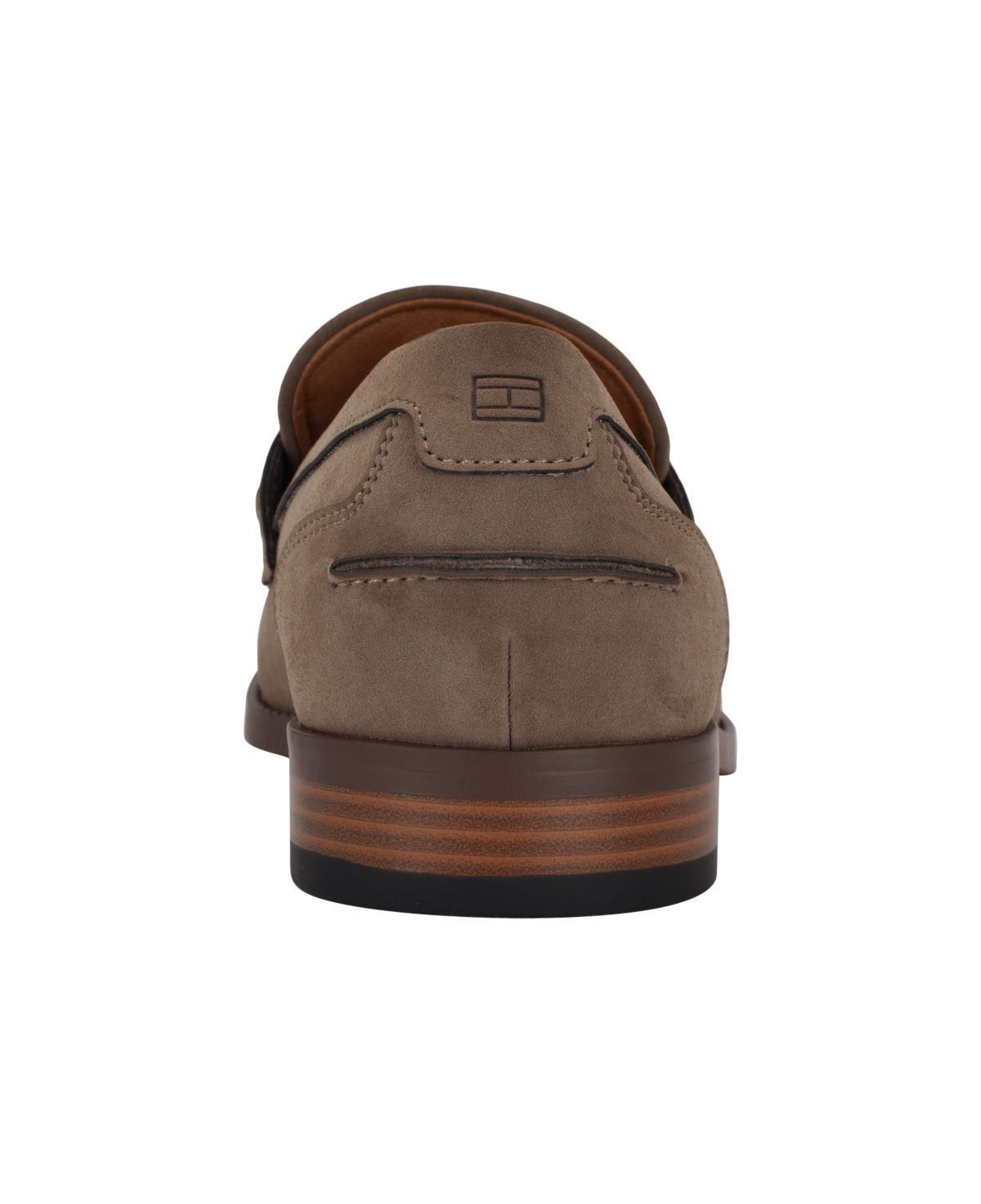 Shop Tommy Hilfiger Men's Yoron Dress Penny Loafers In Charcoal