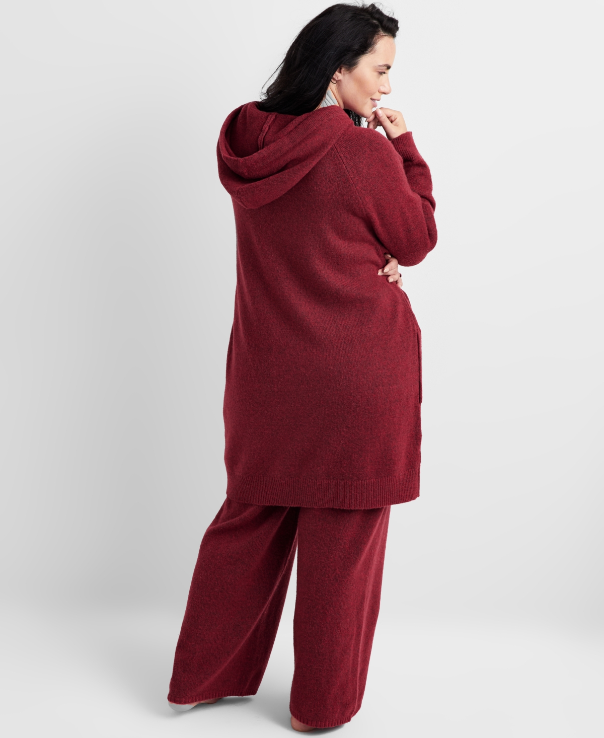 State of Day Women's Indulge & Rest Loungewear Tunic Hoodie, Created for Macy's