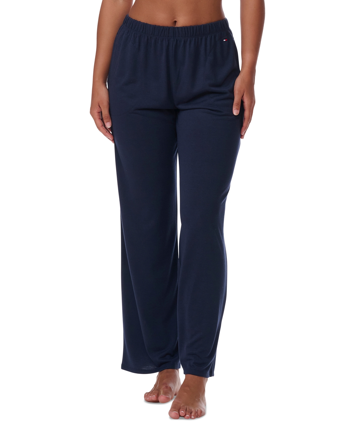 Tommy Hilfiger Women's Elastic-waist Pajama Pants In Sky Captain