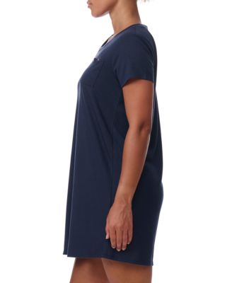 Women's Short-Sleeve Crewneck Sleepshirt